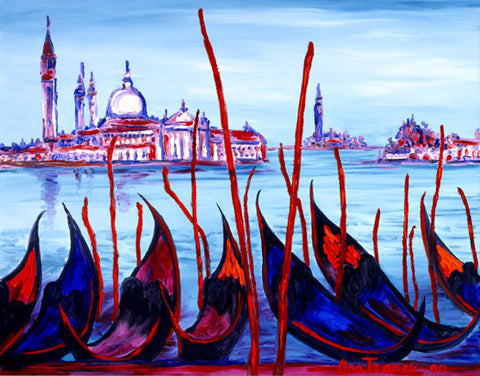 Idle Gondolas (Venice)